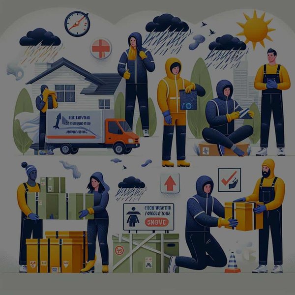 Quelles précautions prendre pour déménager en période de conditions météorologiques extrêmes ?