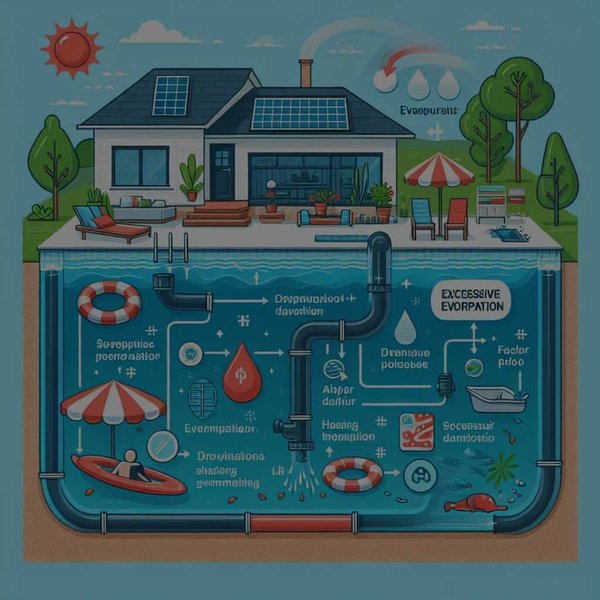 Quelles sont les meilleures méthodes pour éviter l'évaporation excessive de l'eau de votre piscine ?