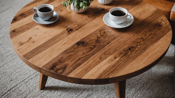 Table basse en bois brut : processus à suivre pour protéger votre meuble