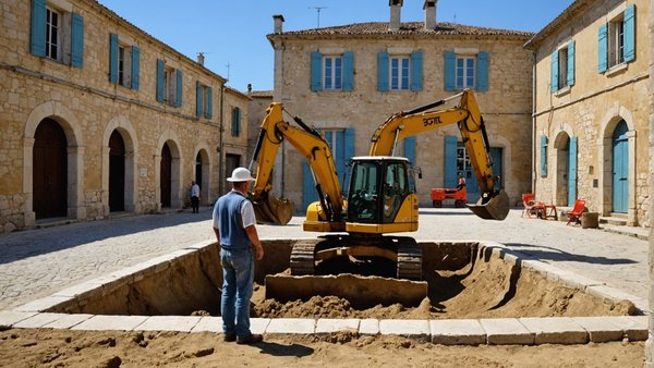 Terrassement à saint remy de provence : à qui confier l'intervention ?